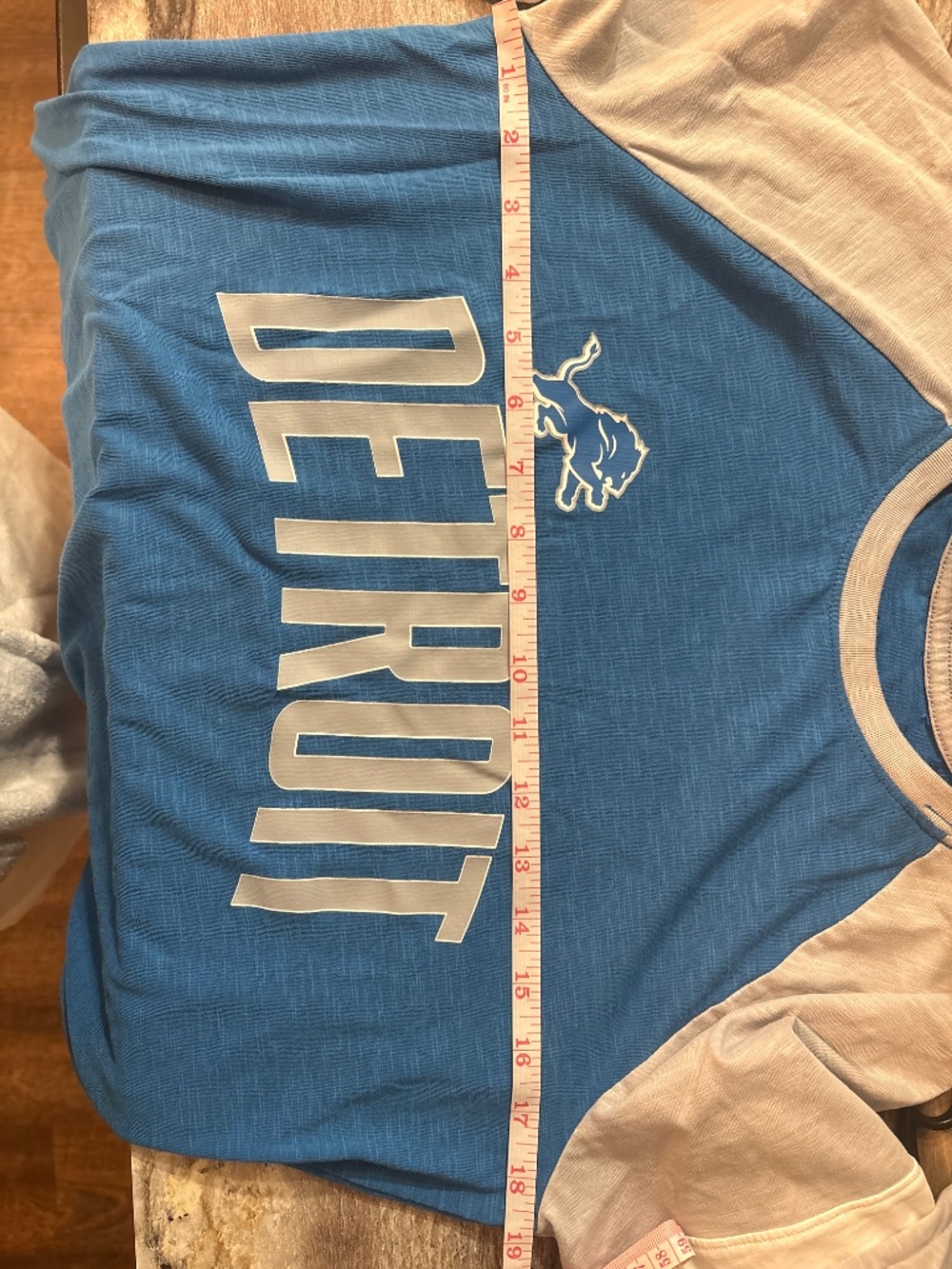Detroit Lions NFL Womens Nike 3/4 Sleeve Shirt - Picture 6 of 7